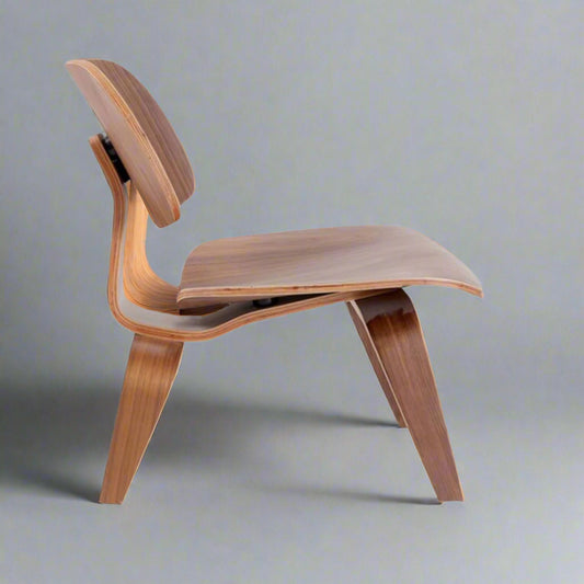 Eames Style Lounge Chair | Walnut Wood