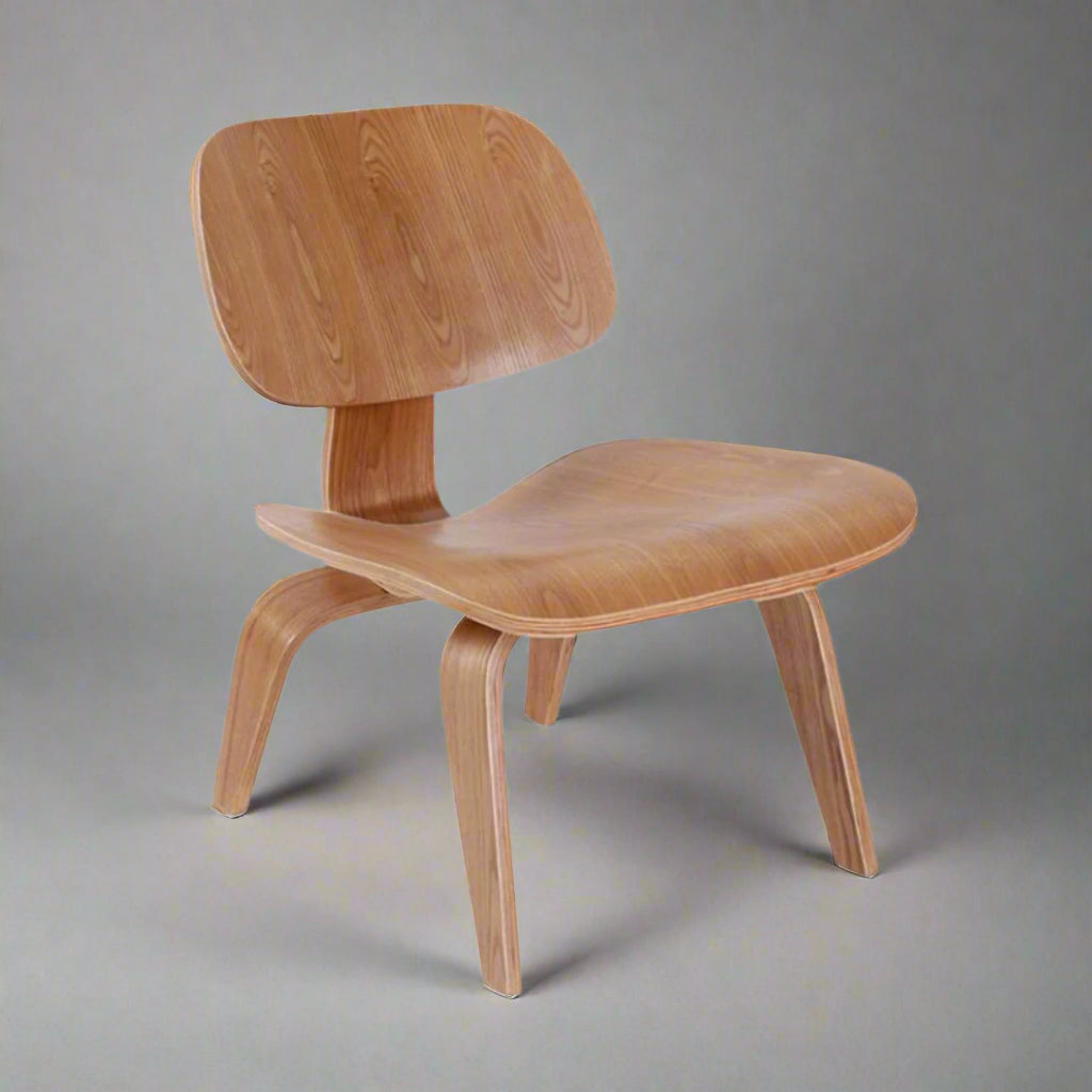 Eames Style Lounge Chair | Ash Wood