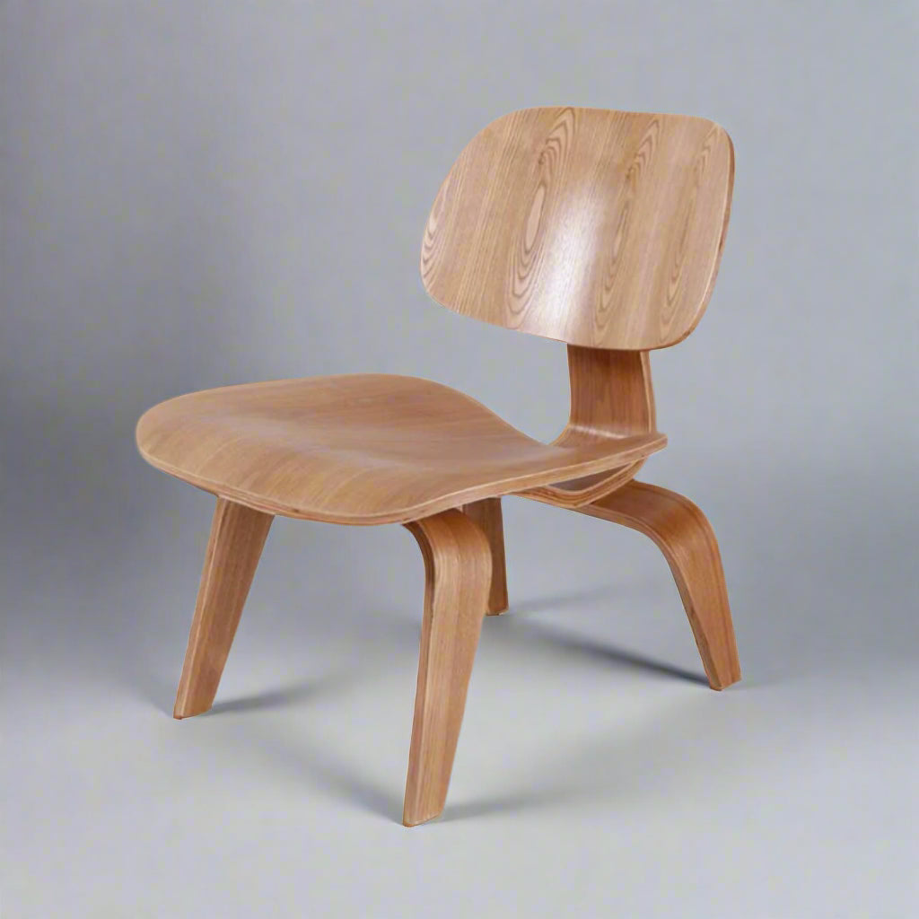 Eames Style Lounge Chair | Ash Wood