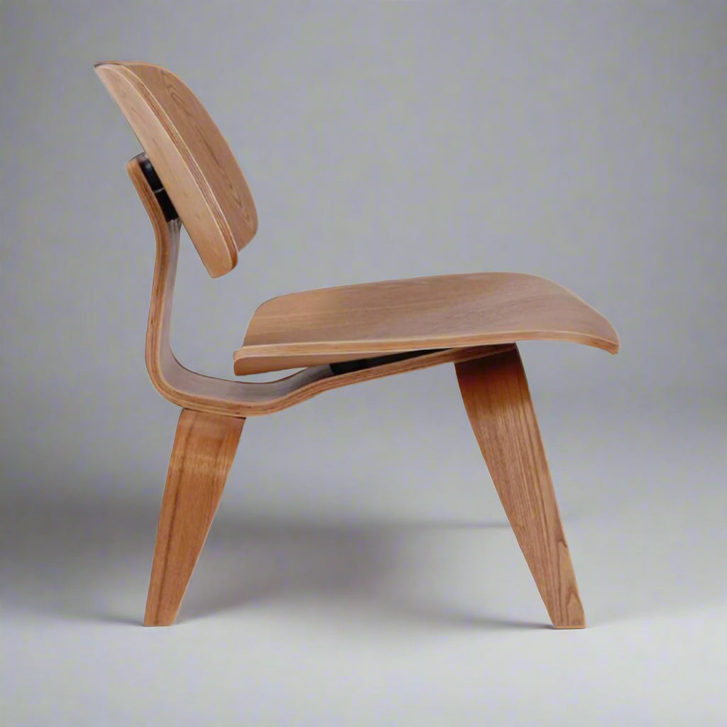 Eames Style Lounge Chair | Ash Wood