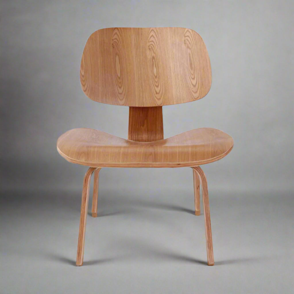 Eames Style Lounge Chair | Ash Wood