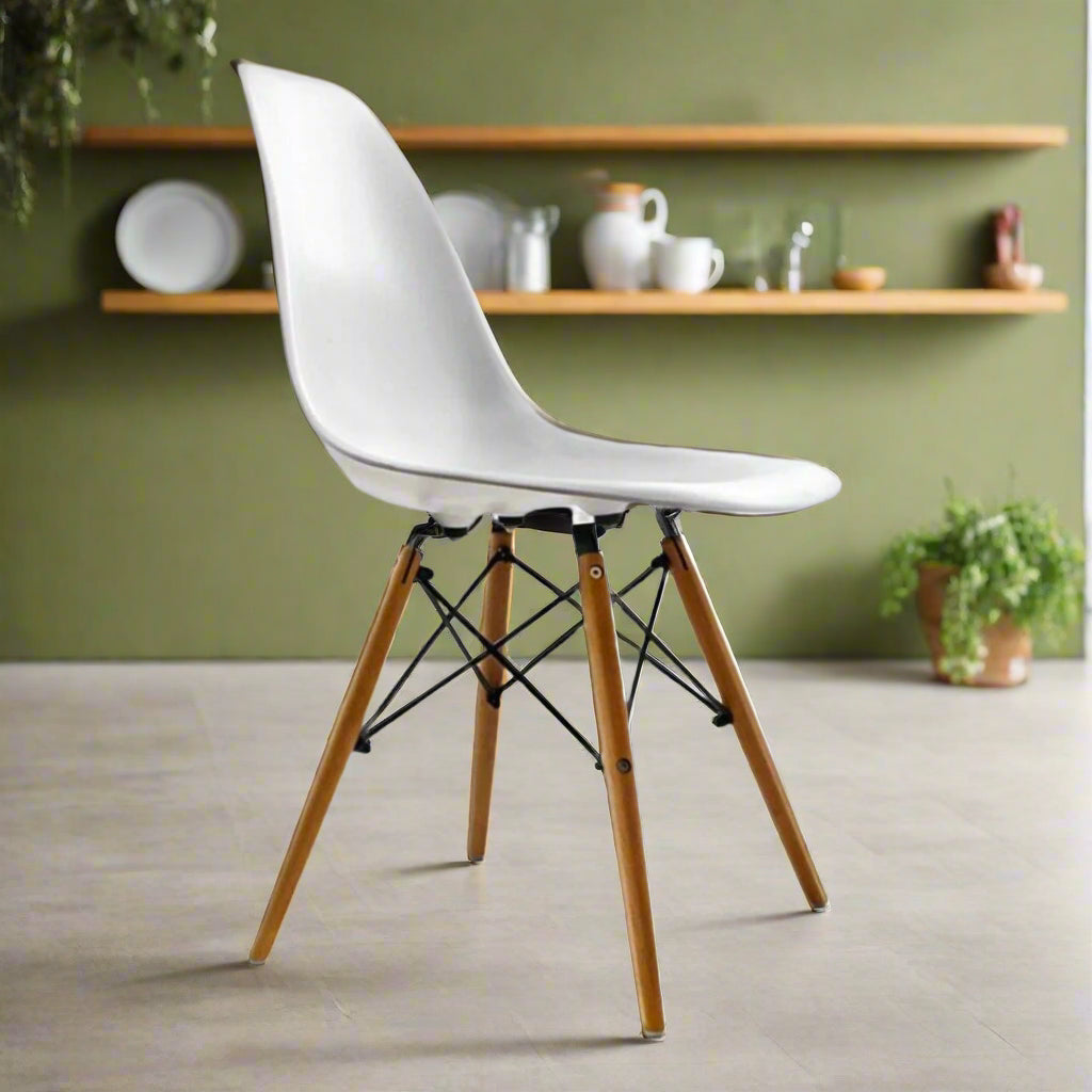 Eames Dining Side Chair (Pair) | White