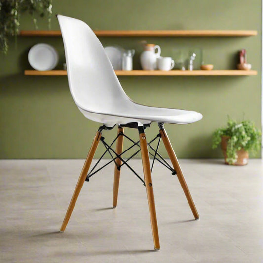Eames Dining Side Chair (Pair) | White