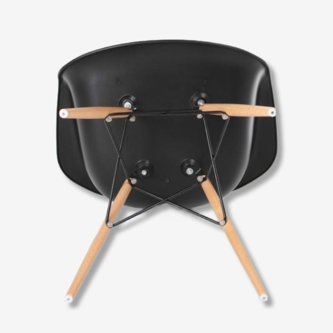 Eames Dining Arm Chair (Pair) | Black