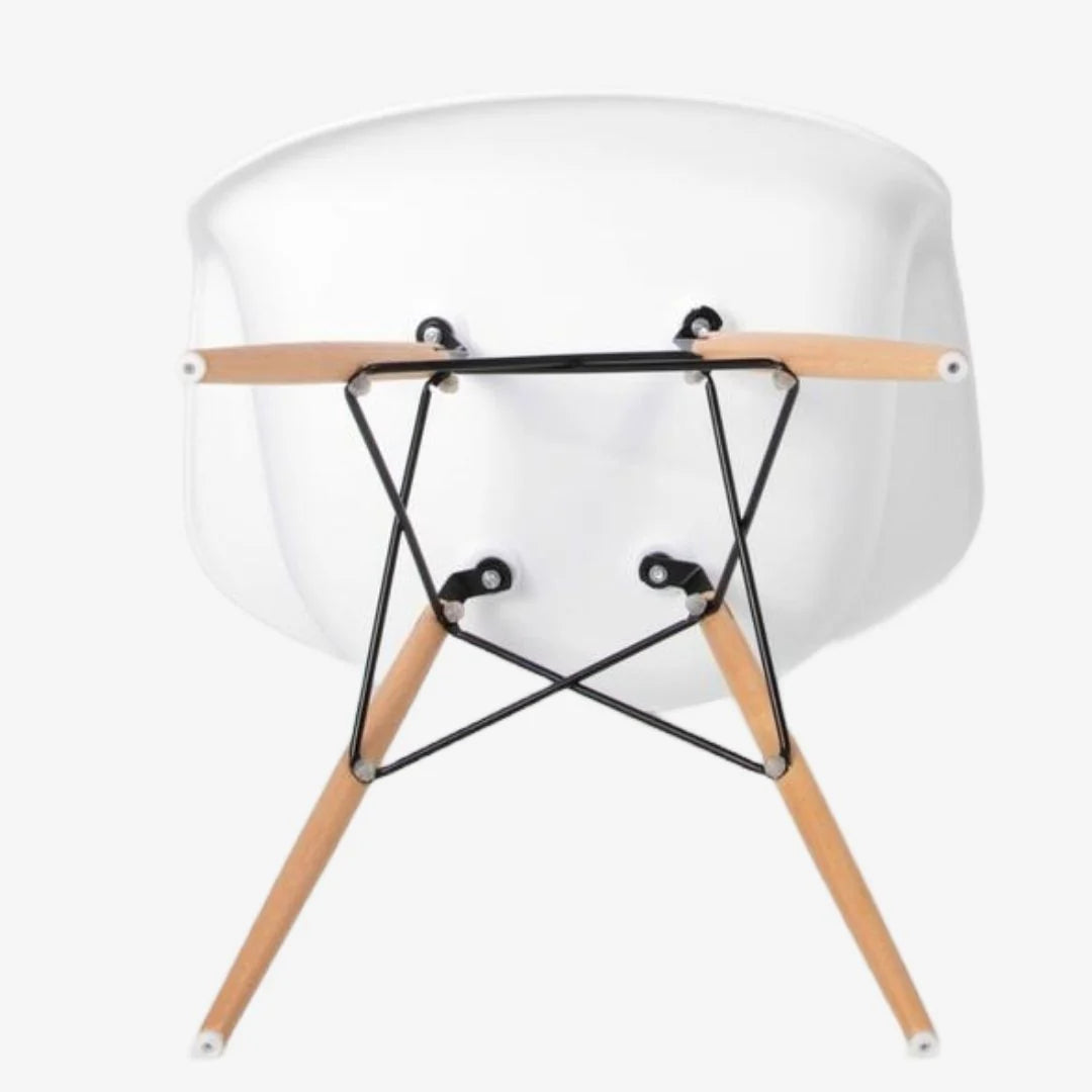 Eames Dining Arm Chair (Pair) | White