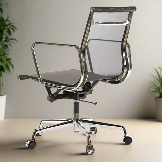 Eames Mesh Style Office Chair | Low Back| (Black)