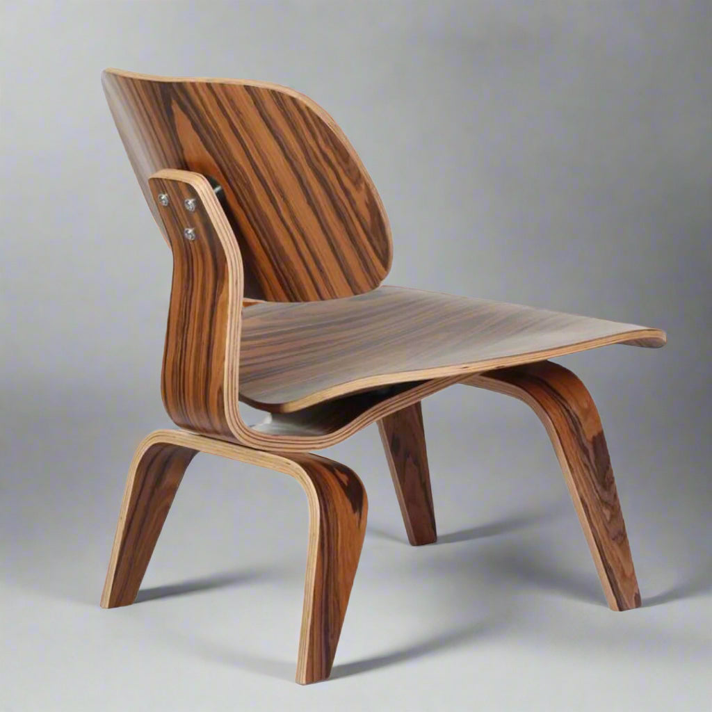 Eames Style Lounge Chair | Rose Wood