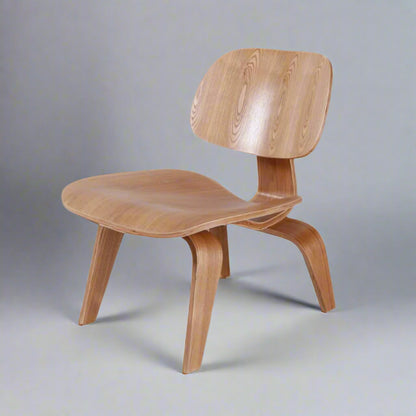 Eames Style Lounge Chair | Ash Wood